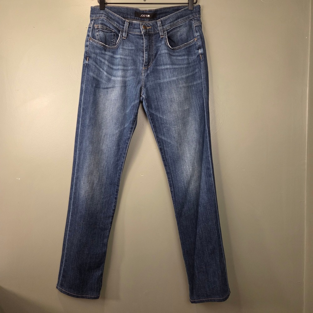 Joe's Men's 30 The Brixton Jeans Straight & Narrow Stretch Medium Wash Denim